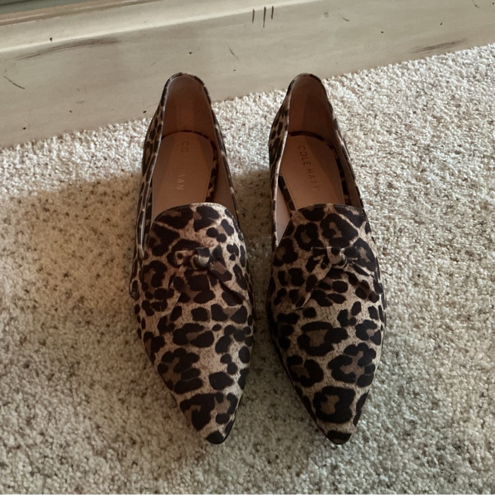 Cole Haan Women's Leopard Flats